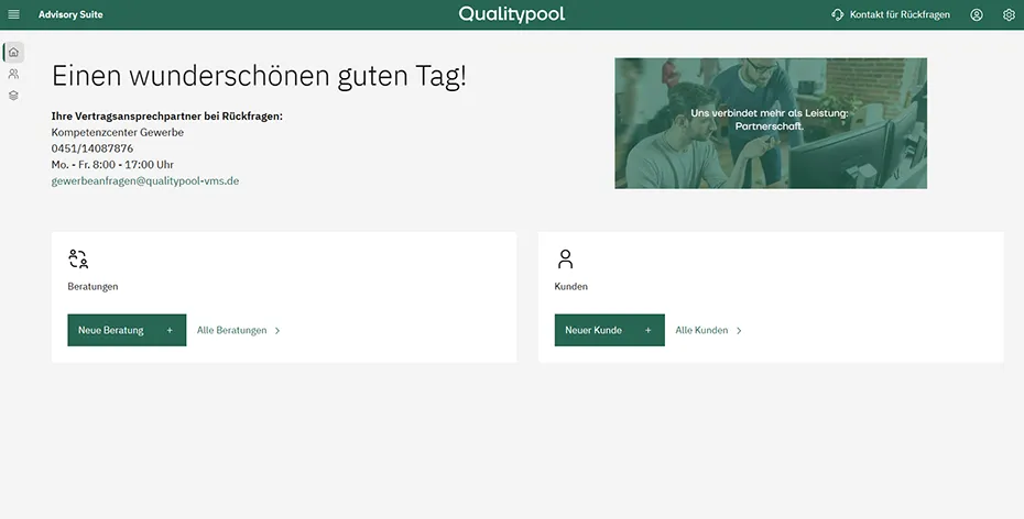 Vergleichsrechner Thinksurance Frontend